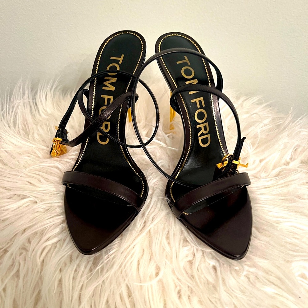 Brand New Never worn Tom Ford heels. TOM FORD Padlock heel.